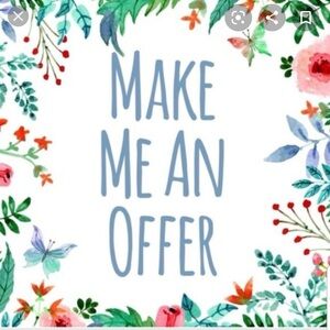 All reasonable offers considered 😊